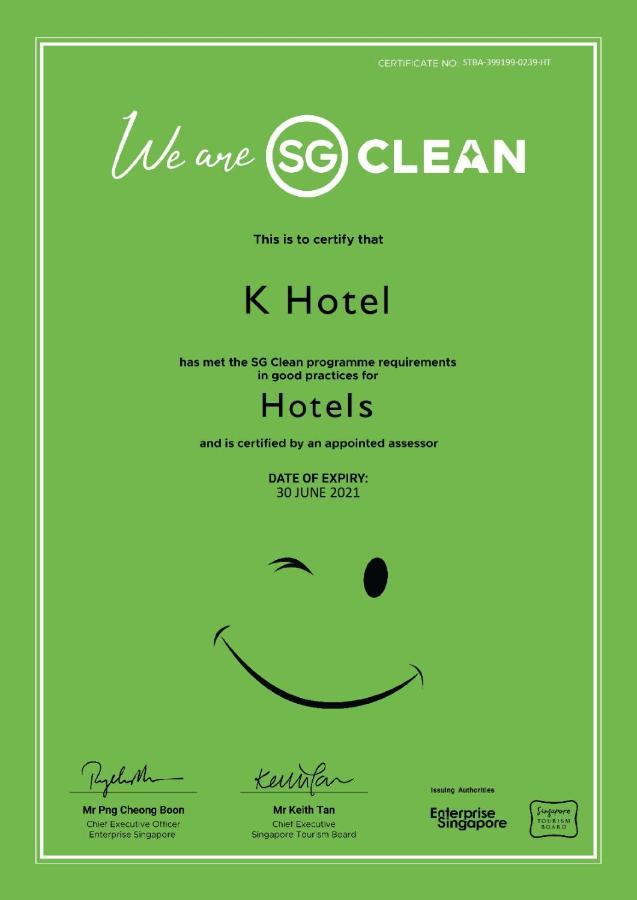 K Hotel 新加坡 外观 照片